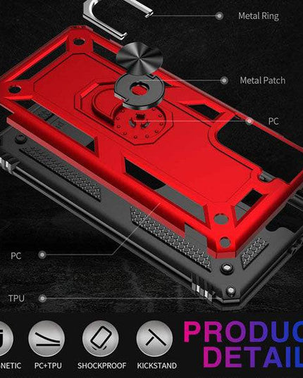 Luxury Armor Ring Bracket Phone Case For Samsung S21 FE(5G) - Libiyi