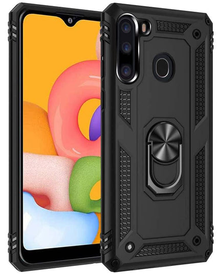 Luxury Armor Ring Bracket Phone Case For Samsung A21-Fast Delivery - Libiyi