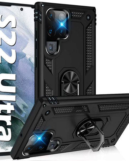 Luxury Armor Ring Bracket Phone Case For Samsung S22 Series - Libiyi