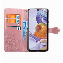 Cargar imagen en el visor de la galería, 2022 Luxury Embossed Mandala Leather Wallet Flip Case for Samsung A21 - Libiyi