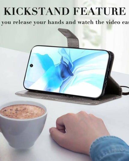 3D Embossed Butterfly Wallet Phone Case For Samsung - Libiyi