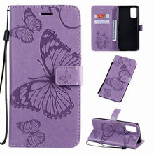 Carregar imagem no visualizador da galeria, 3D Embossed Butterfly Wallet Phone Case For Samsung - Libiyi