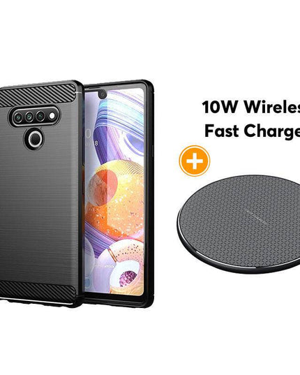 Luxury Carbon Fiber Case For LG K51-Fast Delivery - Libiyi