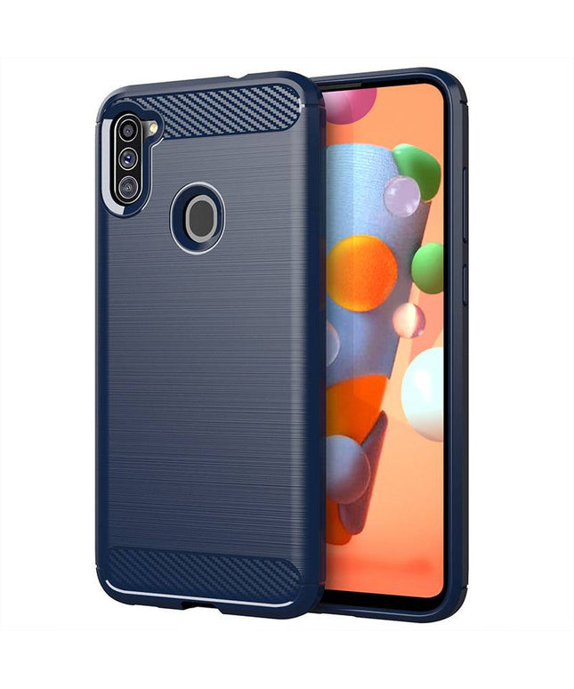 Luxury Carbon Fiber Case For Samsung A11(US and EU Version) - Libiyi