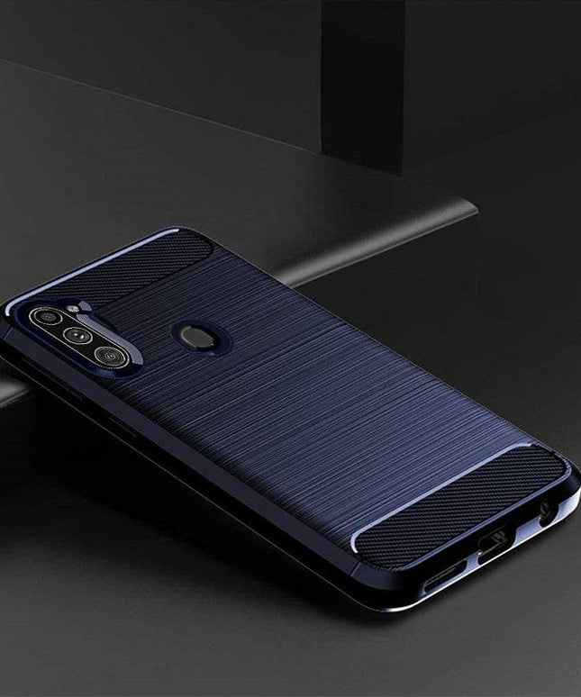 Luxury Carbon Fiber Case For Samsung A11(US and EU Version) - Libiyi