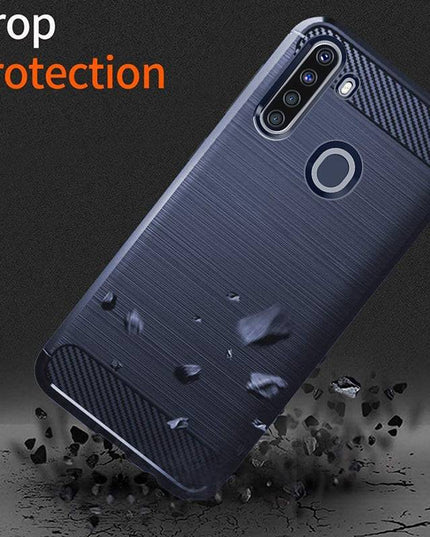 Luxury Carbon Fiber Case For Samsung A21(US and EU Version) - Libiyi