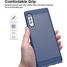 Load image into Gallery viewer, Luxury Carbon Fiber Case For LG Velvet With 2-Pack Screen Protectors - Libiyi