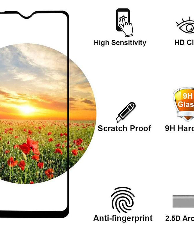 Luxury Carbon Fiber Case For Moto G Play 2021 With Screen Protector - Libiyi