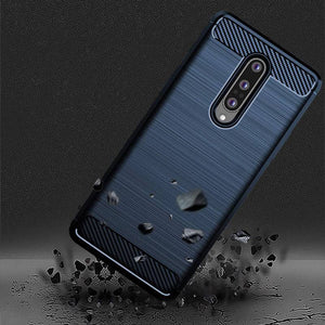 Luxury Carbon Fiber Case For OnePlus 8 With Screen Protector - Libiyi