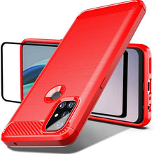 Carregar imagem no visualizador da galeria, Luxury Carbon Fiber Case For Oneplus Nord N10 5G With Screen Protector - Libiyi