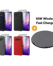 Blue / S10 Plus / With 2-Pack Screen Protectors&Wireless Charger