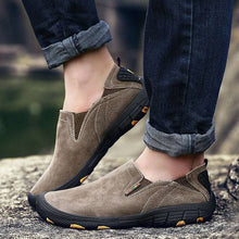Carregar imagem no visualizador da galeria, Men&#39;s Loafers &amp; Slip-Ons Casual Daily Pigskin Breathable Non-slipping Wear Proof Walking Shoes - Libiyi