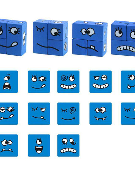 Puzzle Building Cubes - Libiyi