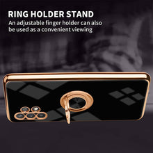 Cargar imagen en el visor de la galería, Slim Thin Finger Ring Stand Electroplated Silicone Case For Samsung A32(5G) - Libiyi