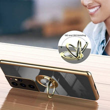 Carregar imagem no visualizador da galeria, Slim Thin Finger Ring Case For Samsung S21 Ultra - Libiyi