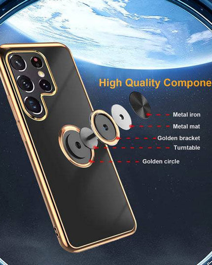 Slim Thin Finger Ring Case For Samsung S22 Series - Libiyi