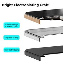 Cargar imagen en el visor de la galería, Shiny Plating Built-in Finger Ring Case For iPhone 12 Series - Libiyi