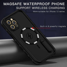Carregar imagem no visualizador da galeria, Luxury Armor Dustproof Diving Waterproof Case For iPhone 12 Series - Libiyi