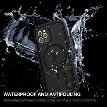 Cargar imagen en el visor de la galería, Luxury Armor Dustproof Diving Waterproof Case For iPhone 12 Series - Libiyi