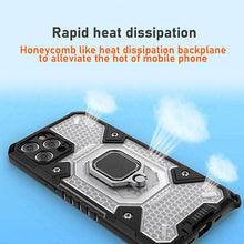 Laden Sie das Bild in den Galerie-Viewer, Super Cooling Armor Ring Honeycomb style Case For iPhone - Libiyi