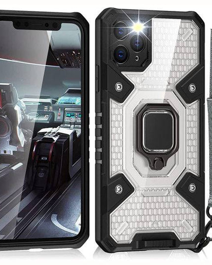 Super Cooling Armor Ring Honeycomb style Case For iPhone - Libiyi