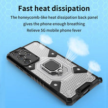Cargar imagen en el visor de la galería, Super Cooling Armor Ring Honeycomb style Case For Samsung - Libiyi