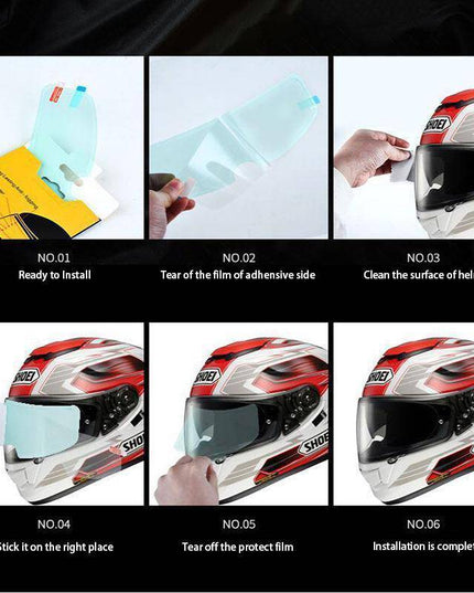 Rainproof Anti-fog Helmet Patch - Libiyi