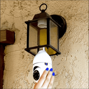 Keilini light bulb security camera-1