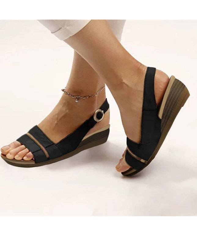 Libiyi Comfy Wedge Orthopedic Sandals - Libiyi