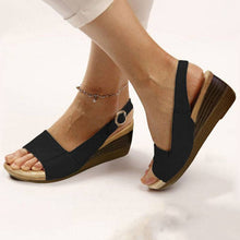 Cargar imagen en el visor de la galería, Libiyi Women&#39;s Elegant Low Chunky Heel Comfy Sandals - Libiyi