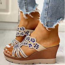 Charger l&#39;image dans la galerie, Libiyi Women&#39;s Platform Wedge Casual Sandals - Libiyi