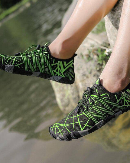 Libiyi Men's Outdoor Water Shoes Quick-Drying Beach Shoes Hiking River - Libiyi