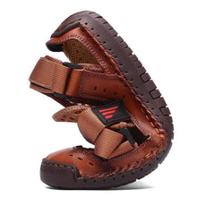 Cargar imagen en el visor de la galería, Libiyi Men&#39;s Casual Beach Breathable Plus Size Sandals - Libiyi