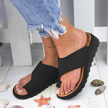 Laden Sie das Bild in den Galerie-Viewer, Libiyi women&#39;s solid color toe sandals - Libiyi