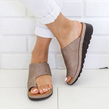Laden Sie das Bild in den Galerie-Viewer, Libiyi women&#39;s solid color toe sandals - Libiyi