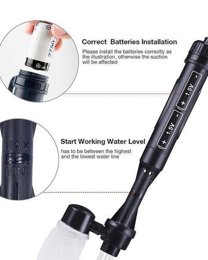 (Buy 2 Get Free Shipping)Electric Aquarium Gravel Cleaner - Libiyi