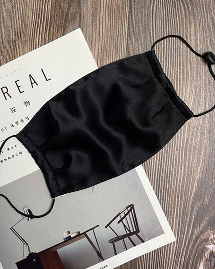 3PC Mulberry Silk Knitted Breathable Mask Men Women Skin-Friendly Soft Anti Dust Washable Reusable Face Mask Summer Thin Mask - Libiyi