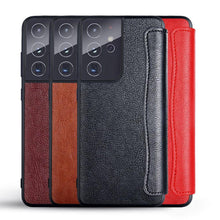 Cargar imagen en el visor de la galería, Flip Leather Case for Samsung Galaxy S21 Series - Libiyi