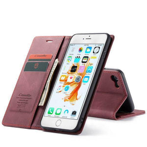 Luxury Retro Wallet Case For iPhone - Libiyi