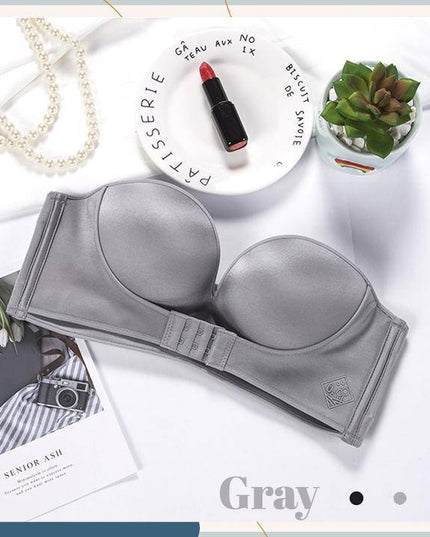 Strapless Front Buckle Lift Bra - Libiyi