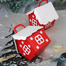 Cargar imagen en el visor de la galería, Christmas Candy DIY Paper Box (10pcs) - Libiyi