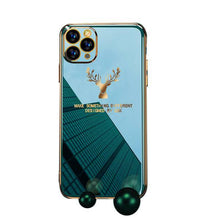 Laden Sie das Bild in den Galerie-Viewer, 2022 Deer Pattern Camera All-inclusive Electroplating Process iPhone Case - Libiyi